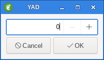 yad entry numeric