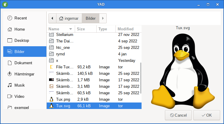 yad file large preview