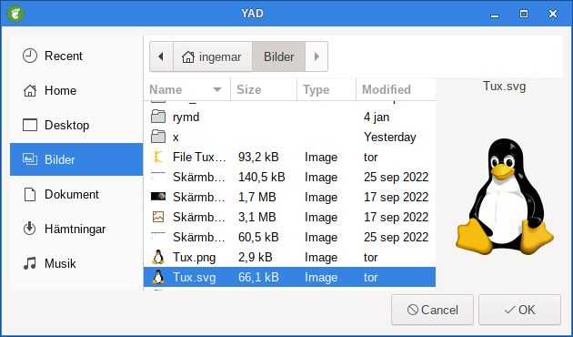yad file preview