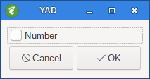 yad form field CHK