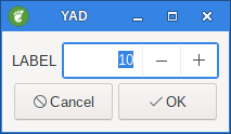 yad form field NUM 10