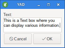 yad form field TXT